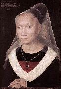 Hans Memling Portrait of a Young Woman oil